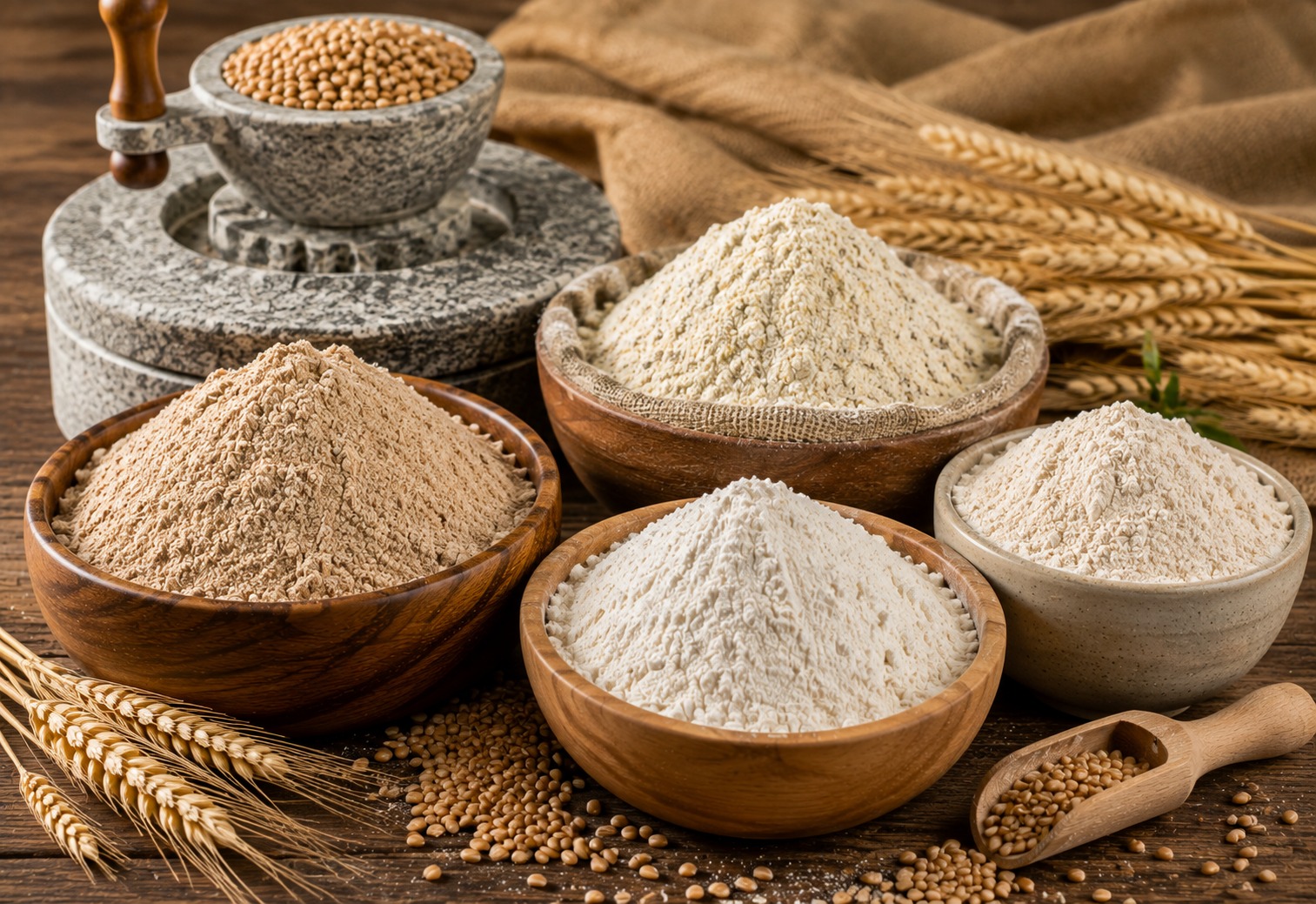 Chakki Atta and Milled Flours